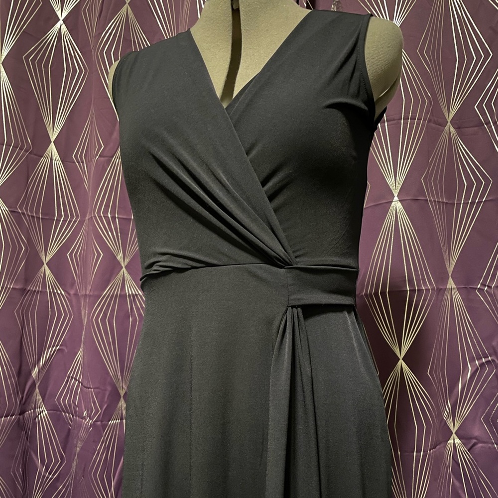 Navy Blue knee length dress